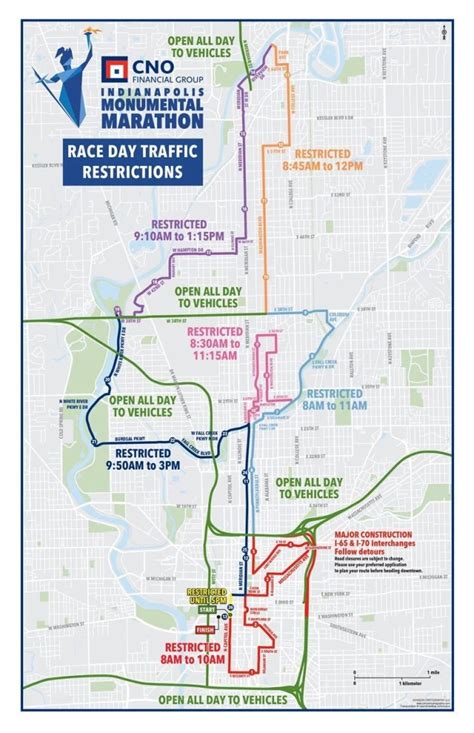 Saturday's Monumental Marathon to close Indianapolis roads, IndyGo stations - WISH-TV ...