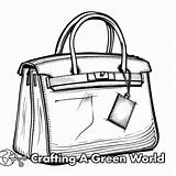 Purse Coloring Pages  Free & Printable sketch template