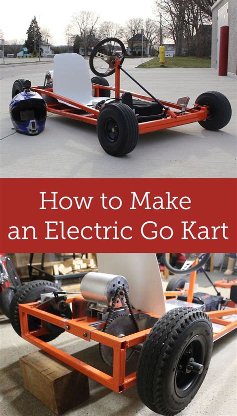 How to Make an Electric Go Kart | Electric go kart, Diy go kart ...