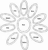 Girl Scout Daisy Flower Coloring Page sketch template