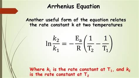 Chem 2 - Chemical Kinetics VIII: The Arrhenius Equation, Activation E…