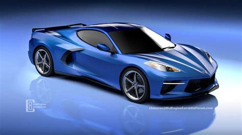 Blue C8 Corvette Wallpaper