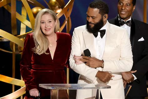 Christina Applegate Jokes Through Tears After Emmys Standing Ovation