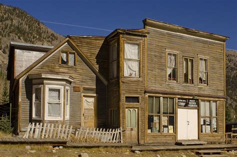 Abandoned Buildings in Ghost Town Photograph by Shelley Dennis - Fine Art America