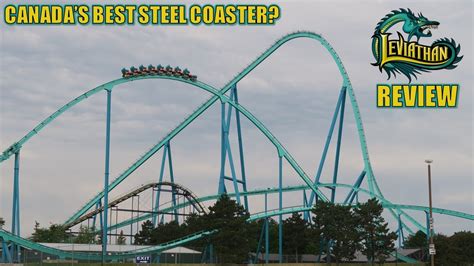 Leviathan Review, Canada's Wonderland B&M Giga Coaster | Canada's Best Steel Coaster? - YouTube