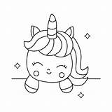 Premium Vector  Cute Unicorn coloring element For kids sketch template