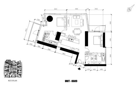 Floor Plans - Damac Heights Dubai Marina by Damac Properties