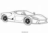 Sports Cars Coloring Pages sketch template