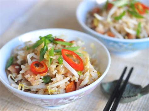 Cantonese fried rice - Recipe Petitchef