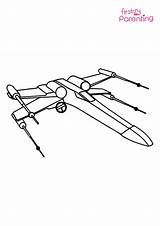 Star Wars Film Space Spacecraft Coloring Page For Kids  FirstCry Parenting sketch template