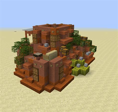 Desert Oasis House 6 - GrabCraft - Your number one source for MineCraft ...