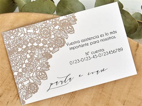 invitación de boda flor de lis