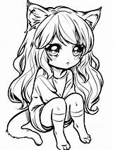 250 Adorable Anime Coloring Pages  Printable Digital Download Etsy sketch template