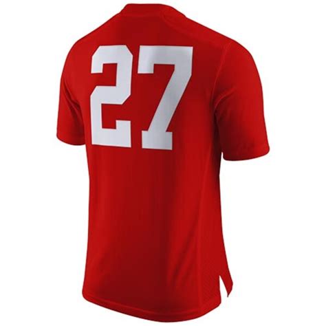 Mens Nike No. 27 Alabama Crimson Tide Limited Football Jersey - Crimson ...