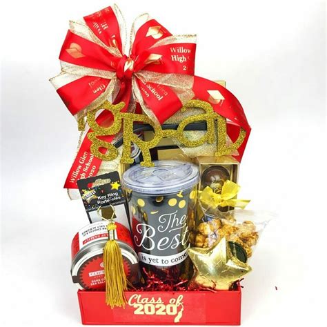 Graduation Gift Baskets & Boxes for High School, Junior High & College