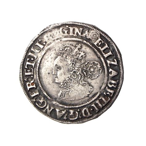 Elizabeth I Silver Sixpence 1558-1603AD mm. Rose - Silbury Coins : Silbury Coins