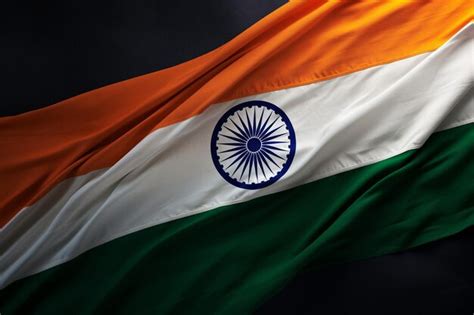 Premium AI Image | d animation of india flag