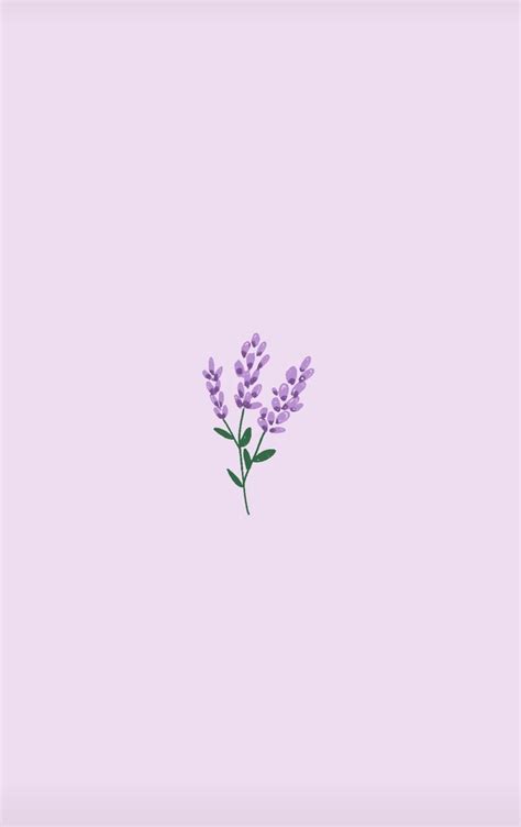 minimalist lockscreen | Tumblr | Aesthetic iphone wallpaper, Purple wallpaper iphone, Flower ...