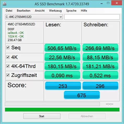 AS SSD Benchmark Download Free - 2.0.7316 | TechSpot