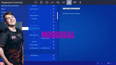 Mongraal's fortnite settings - YouTube