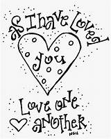 Love One Another Coloring Pages  sketch template