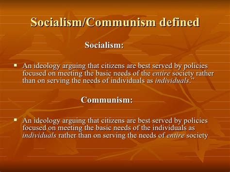 socialism