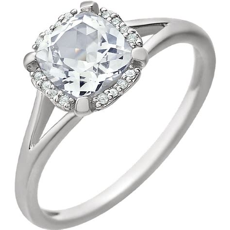 April Birthstone Ring 14k – McKenzie & Smiley Jewelers | Clarksville TN