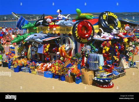 Weymouth Beach shop Stock Photo - Alamy