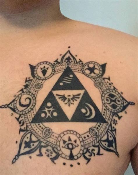 Triforce Tattoo | Zelda tattoo, Legend of zelda tattoos, Cool tattoos