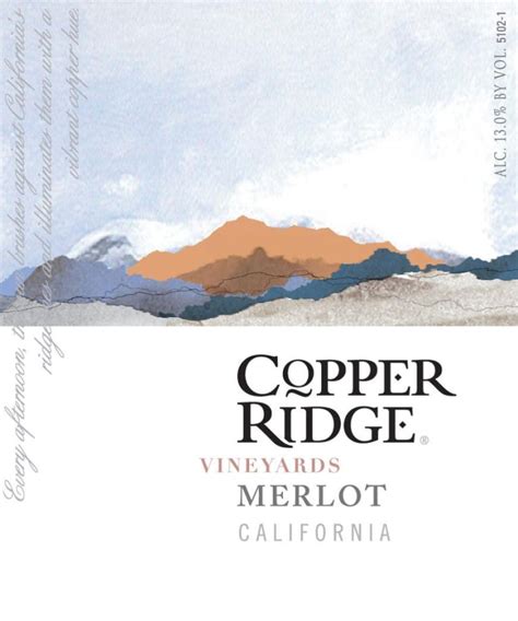 Copper Ridge Vineyards Merlot | Wine.com