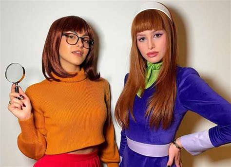 'Riverdale' Stars Camila Mendes & Madeline Petsch Dress As Velma ...