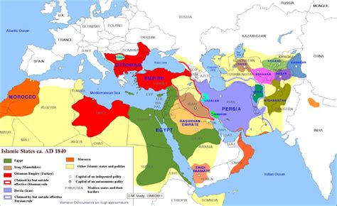 Geographia: A Geographic History of Islamic States through Maps