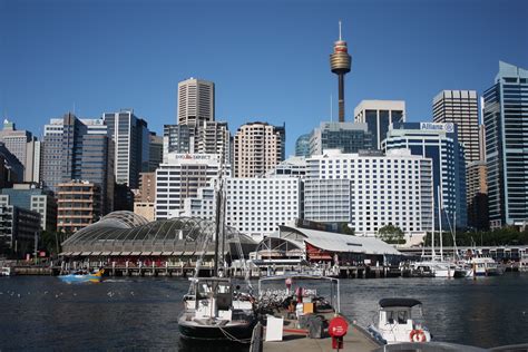 Sydney - City and Suburbs: Darling Harbour, Sydney skyline