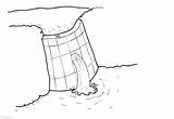 Coloring Page Hydrolic Power  Embankment Dam Free Printables Img 14401 sketch template