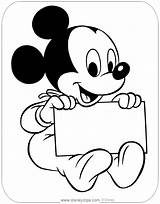 Coloring Pages Of Baby Disney Characters sketch template