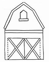 Barn Coloring Pages Free Printable PDF sketch template