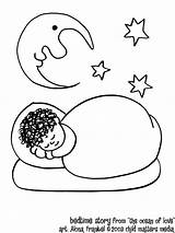 Bedtime Coloring Pages  Home sketch template