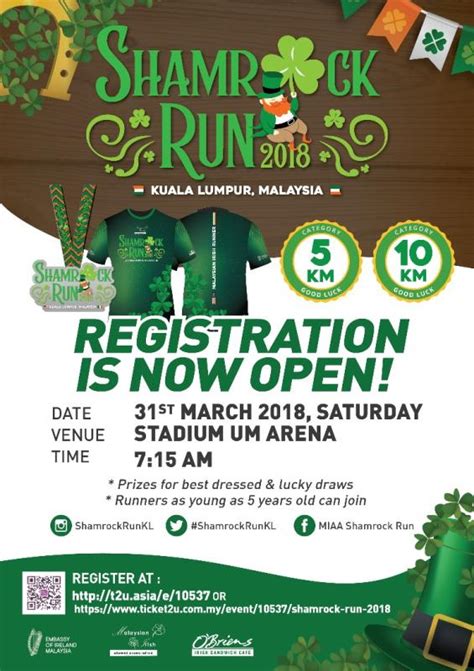 RUNNING WITH PASSION: It's Back for the Fourth Time... Shamrock Run 2018 Kuala Lumpur