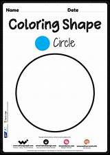 Circle Coloring Page  Free Printable PDF For Preschool Kids sketch template