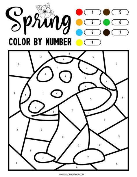 Printable Color By Number