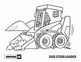 Bobcat Equipment Coloring Pages sketch template