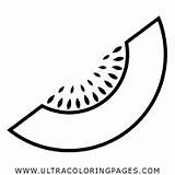 Cantaloupe Coloring Pages  Ultra sketch template