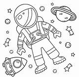 Collection Of Astronaut Coloring Pages  Free Printable sketch template