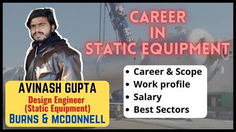 Career in Static Equipment | How to become Design Engineer | Scope ...