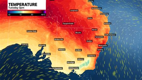 Hot weather to continue for southern Australia ahead of midweek rain prediction - ABC News