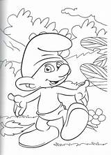 Colorare Goloso Puffi Ausmalbilder Smurf Pitufos Greedy Schtroumpf  sketch template