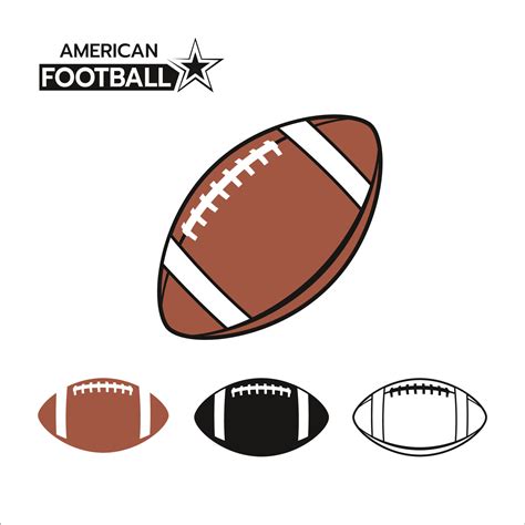 American football logo vector illustration 13431967 Vector Art at Vecteezy