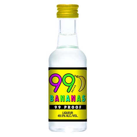 99 Brand Bananas Liqueur (50 ml) - Instacart