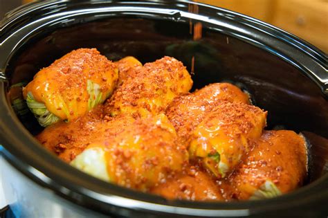 Slow Cooker Stuffed Cabbage Rolls | NESCO