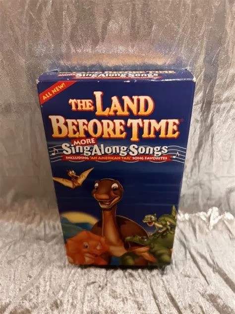 THE LAND BEFORE Time More Sing Along Songs VHS EUR 18,70 - PicClick IT